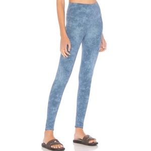 Alo | Blue High Waist Airbrush Activewear Leggings Revolve x Alo High Waist